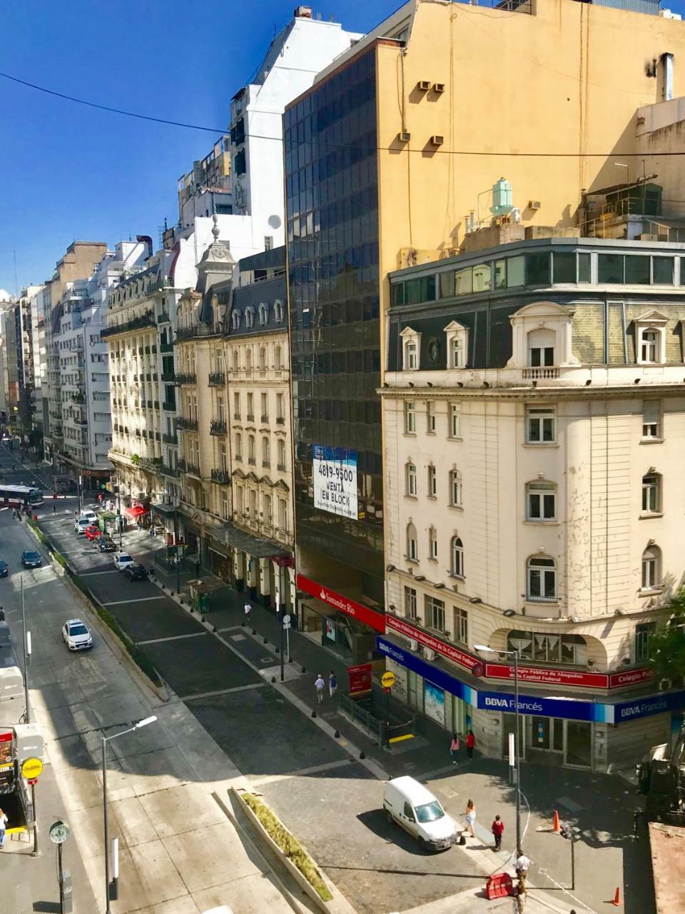 Estilo Y Comodidad En Av Corrientes, Departamento Con Estacionamiento Para Autos Buenos Aires Luaran gambar